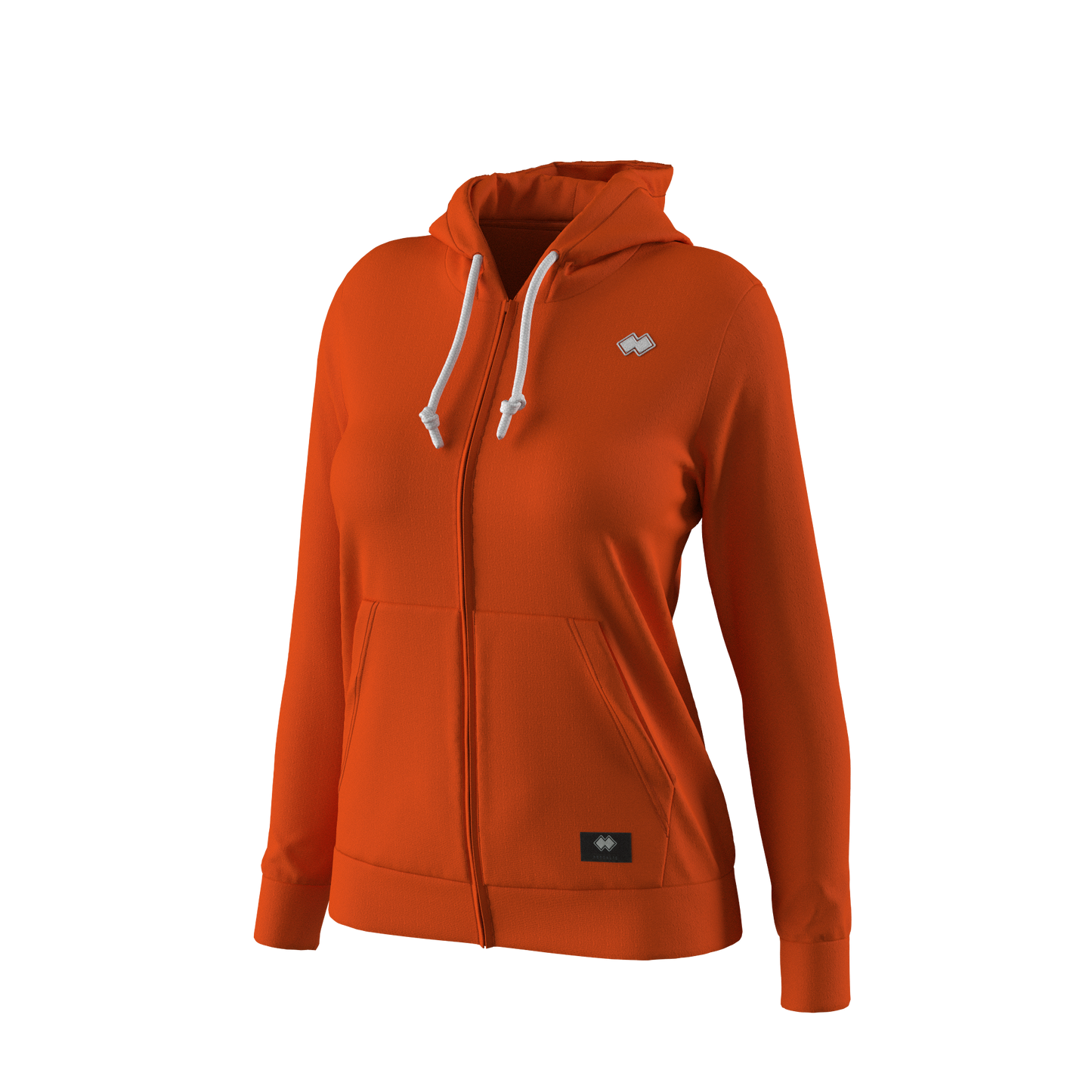 ESSENTIAL FW25/26 HOODY ZIP 01 WOMAN AD