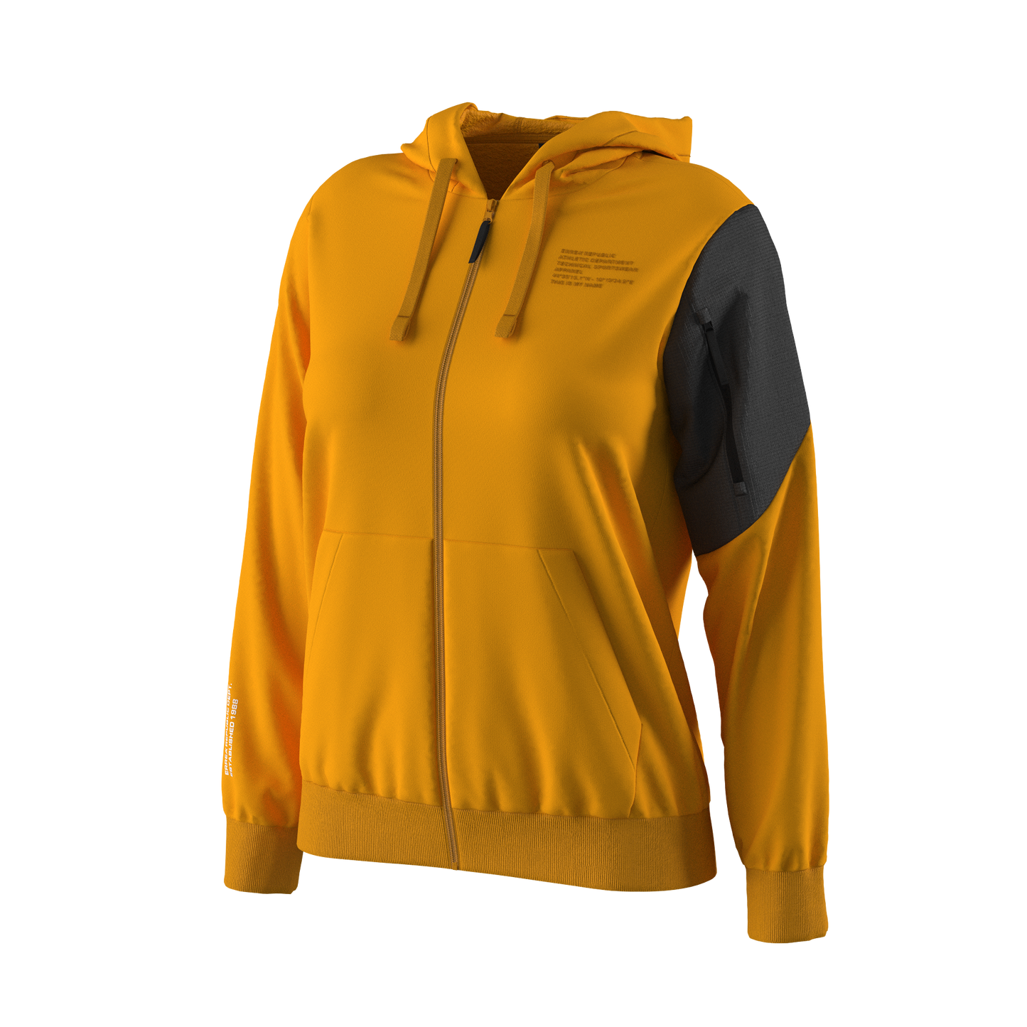NO LOGO FW25/26 HOODY ZIP 35 WOMAN AD