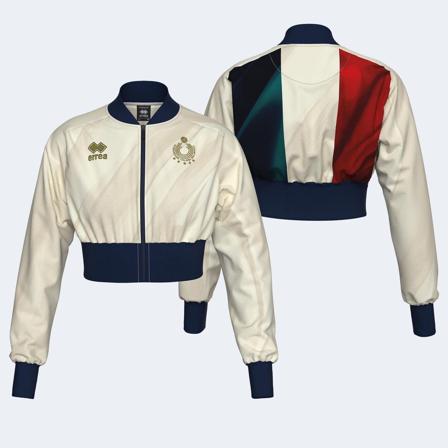 NAZ. ITALIA VOLLEY FELPA CROP AD
