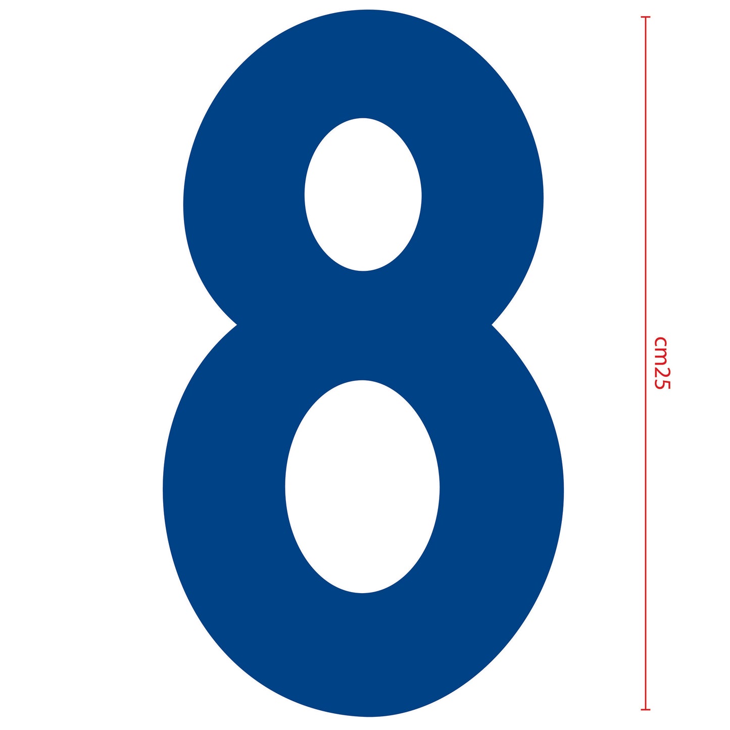 NUMEROS cm 25