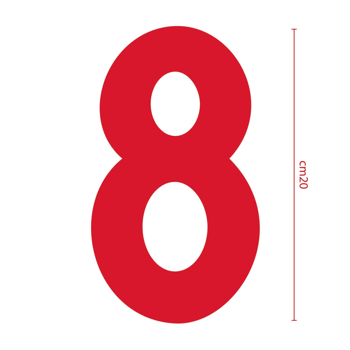 NUMEROS cm 20