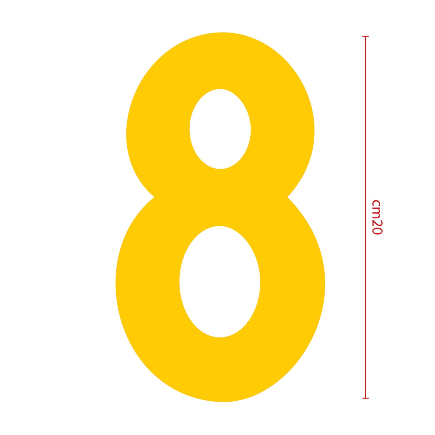 NUMEROS cm 20