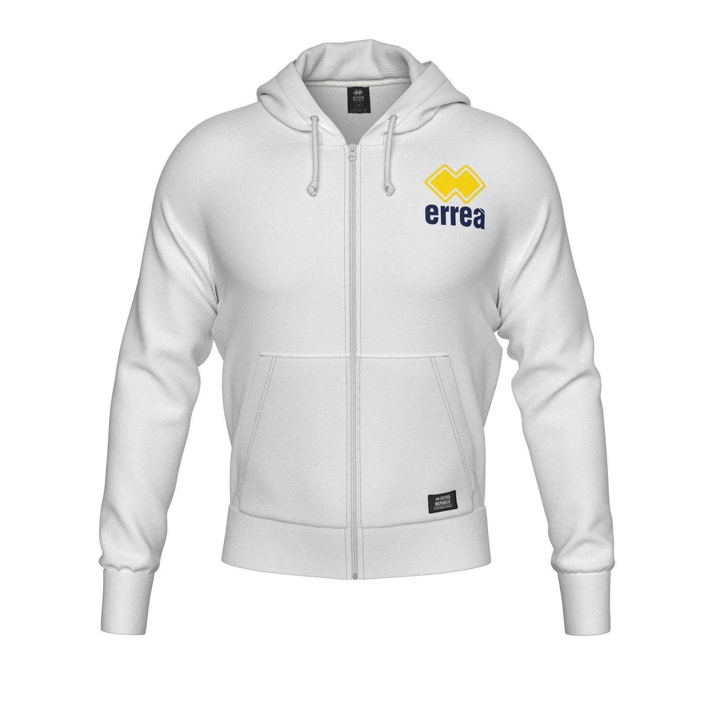 ESSENTIAL SS23 HOODY FULL ZIP LOGO MAN 71 JR