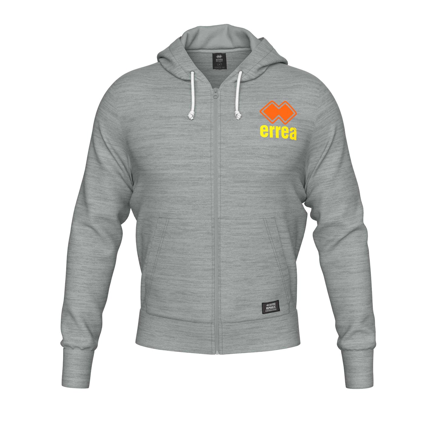 ESSENTIAL SS23 HOODY FULL ZIP LOGO MAN 71 JR