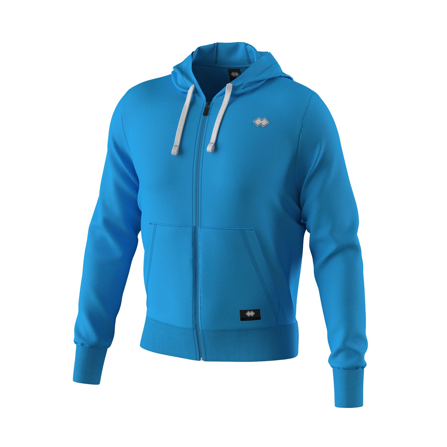 ESSENTIAL SS24 HOODY ZIP FLEECE 055 MAN JR
