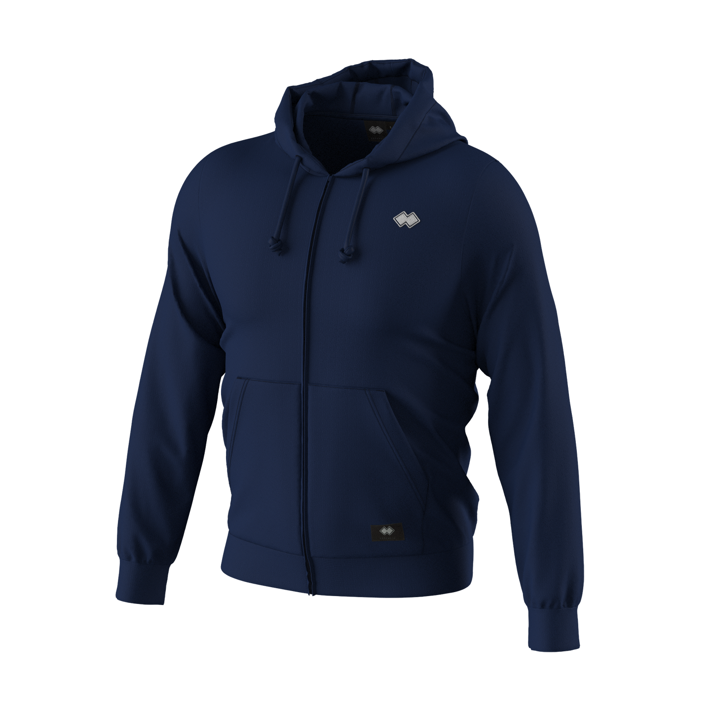ESSENTIAL FW25/26 HOODY ZIP 046 MAN AD