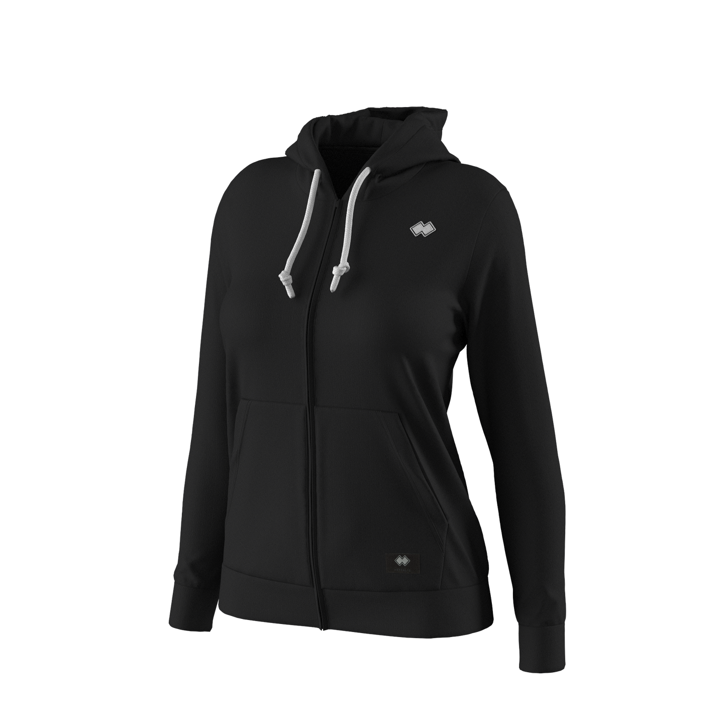 ESSENTIAL FW25/26 HOODY ZIP 01 WOMAN AD