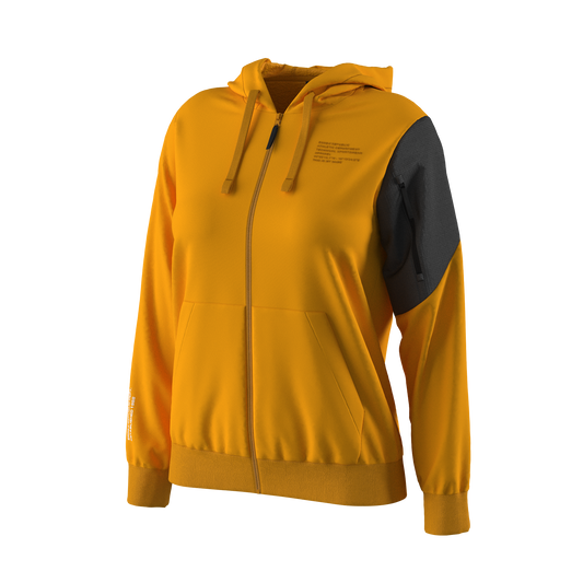 NO LOGO FW25/26 HOODY ZIP 35 WOMAN AD