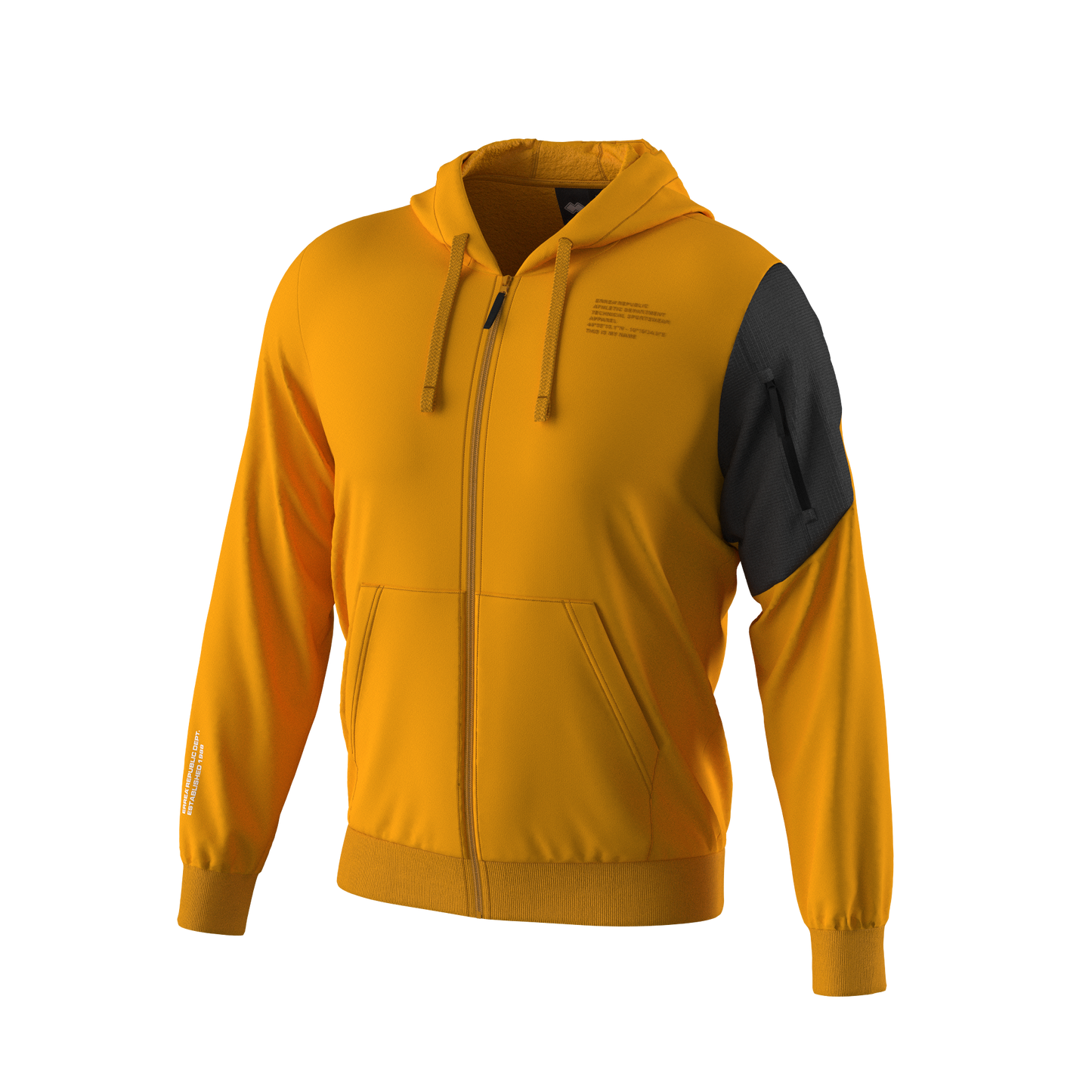 NO LOGO FW25/26 HOODY FLEECE ZIP 28 MAN	AD
