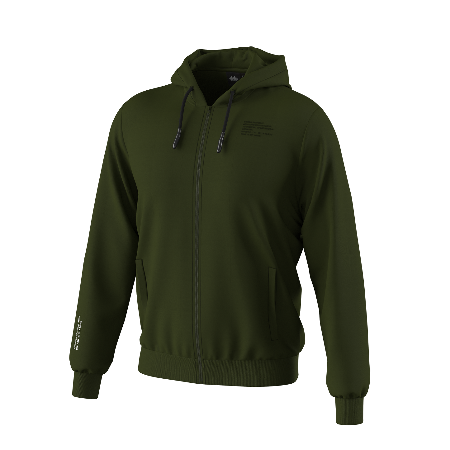NO LOGO FW25/26 BASIC HOODY ZIP 31 MAN AD