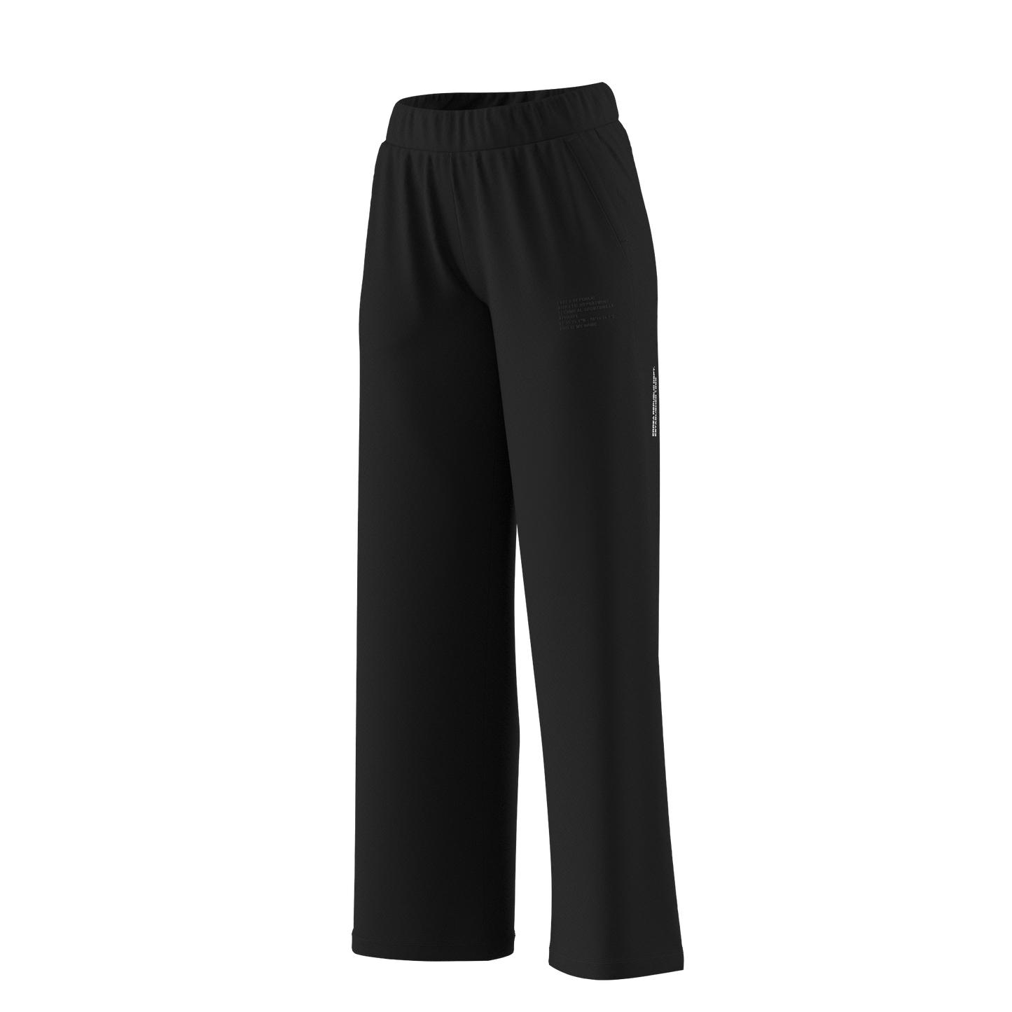NO LOGO FW25/26 PANT FLARE 38 WOMAN AD
