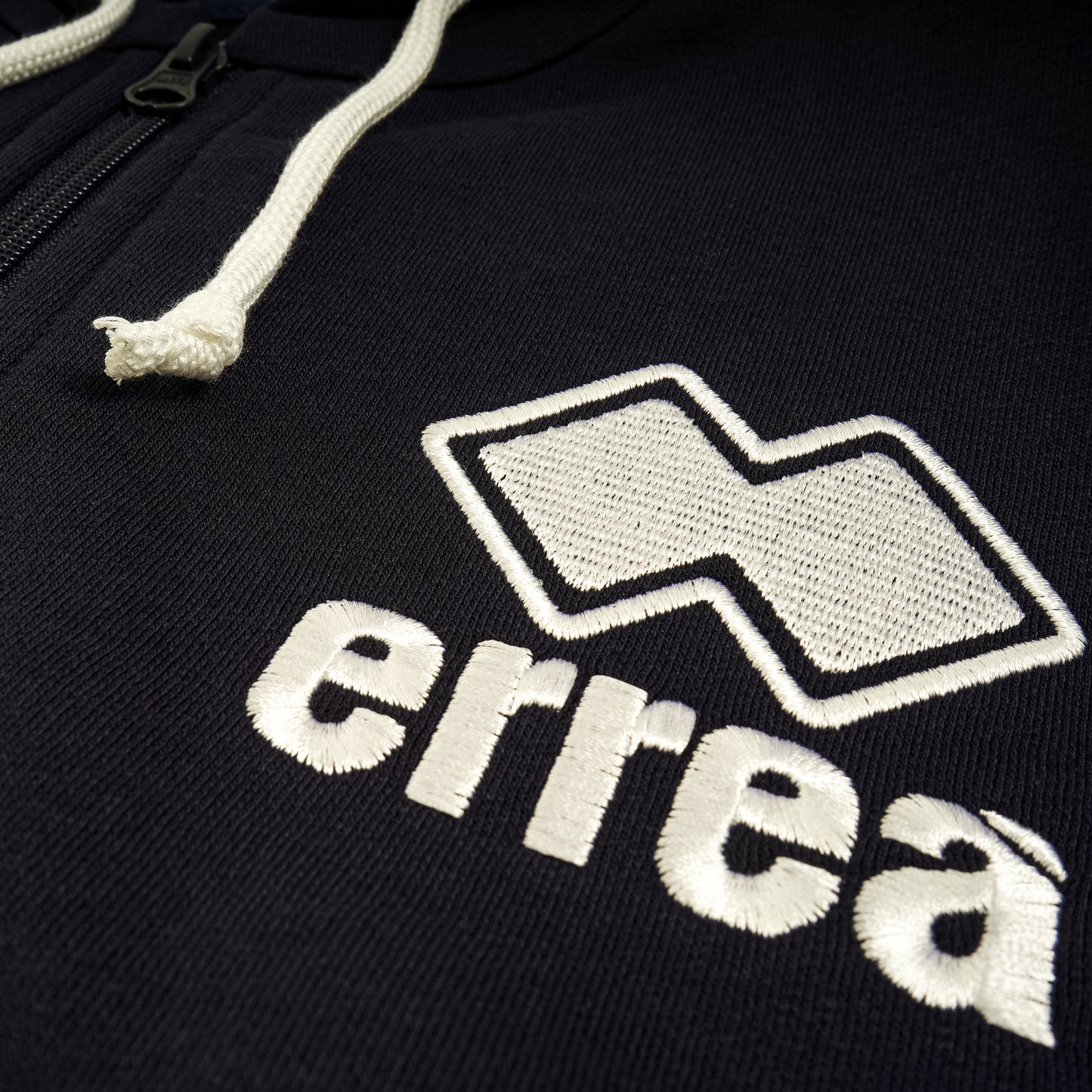 ESSENTIAL FW21/22 MAN EMBROID SWEATSH ZIP/HOODY AD